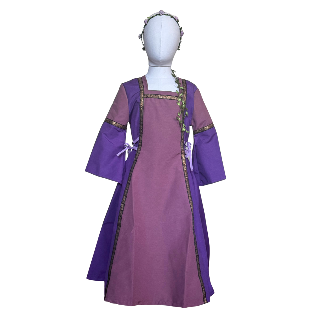 Purple medieval inspiration dress memoiredessiecles Purple medieval inspiration dress memoiredessiecles