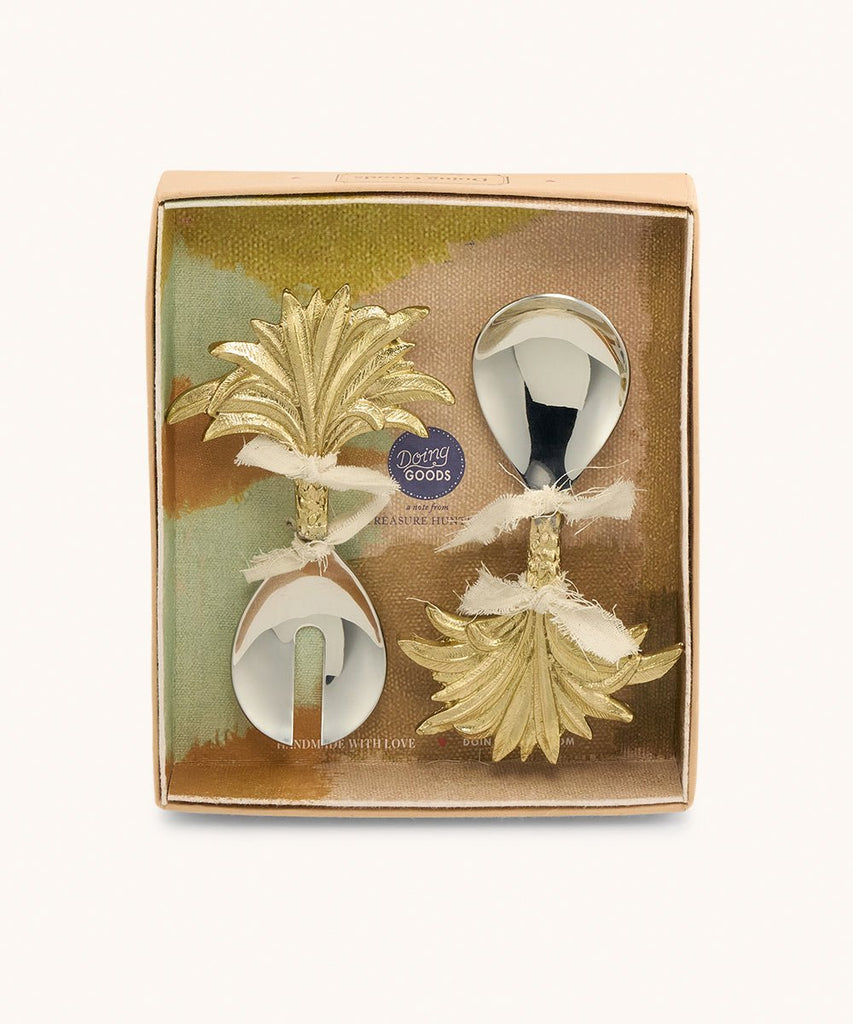 Couverts à Salade Palmier Marlin - memoiredessiecles