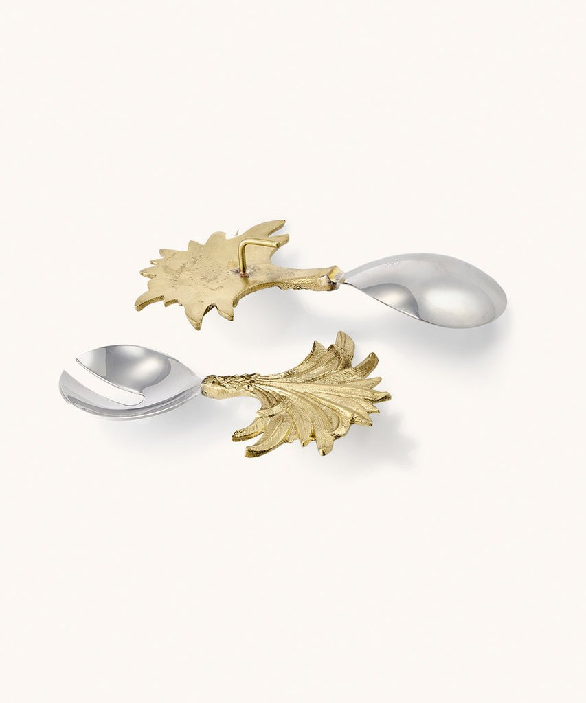 Couverts à Salade Palmier Marlin - memoiredessiecles