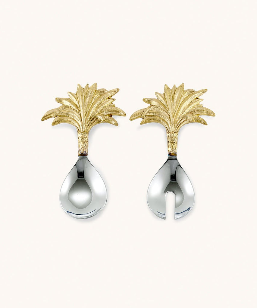 Couverts à Salade Palmier Marlin - memoiredessiecles