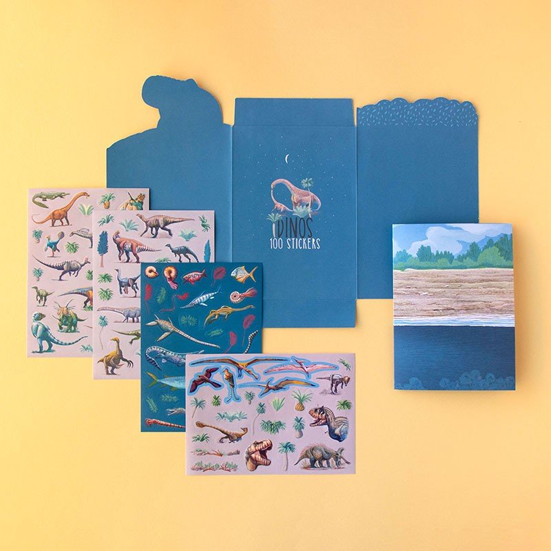 DINOS STICKERS - memoiredessiecles