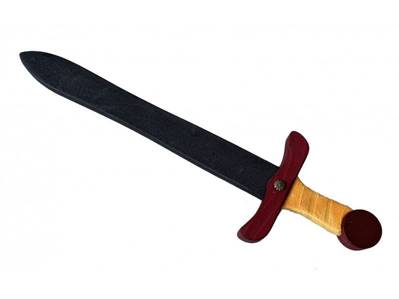 Épée mousse bordeaux / jaune - memoiredessiecles