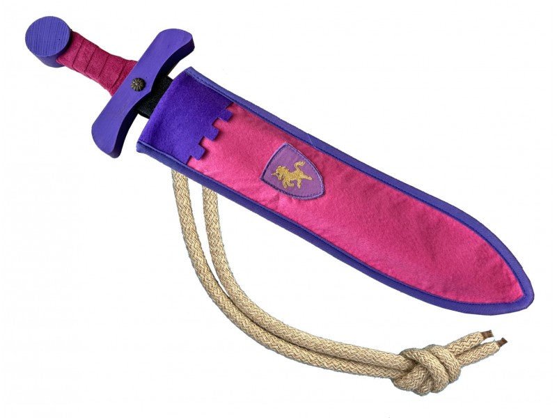 Épée mousse rose / violet - memoiredessiecles
