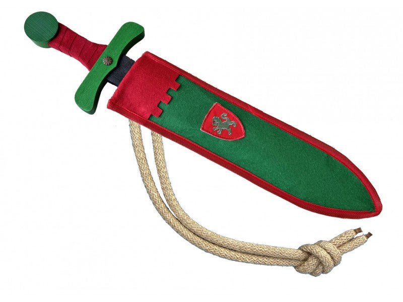 Épée mousse vert / rouge - memoiredessiecles