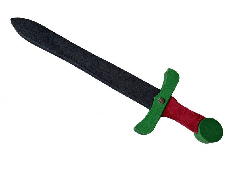 Épée mousse vert / rouge - memoiredessiecles