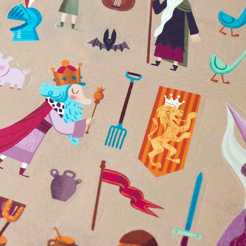 Medieval stickers - memoiredessiecles