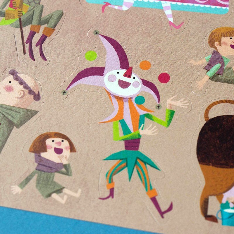 Medieval stickers - memoiredessiecles