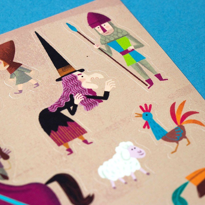 Medieval stickers - memoiredessiecles