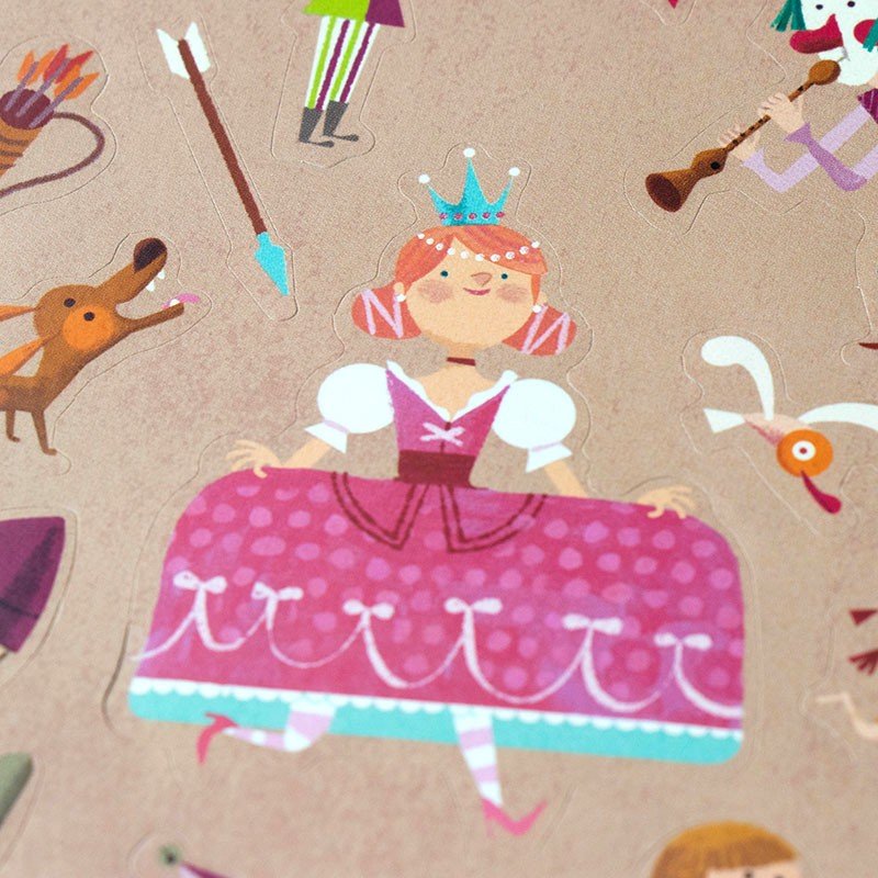 Medieval stickers - memoiredessiecles