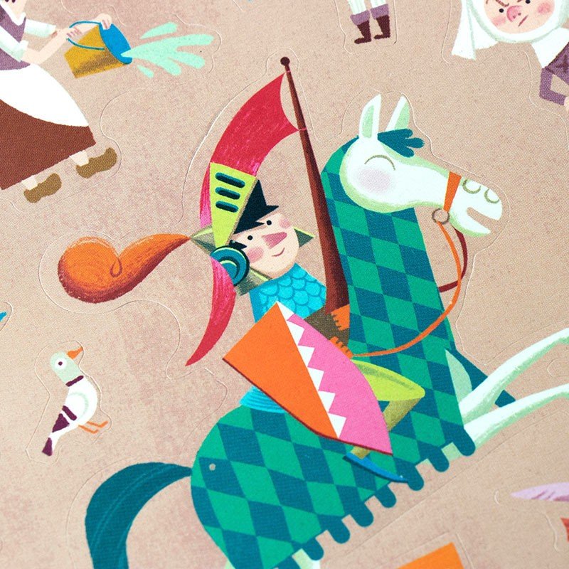 Medieval stickers - memoiredessiecles