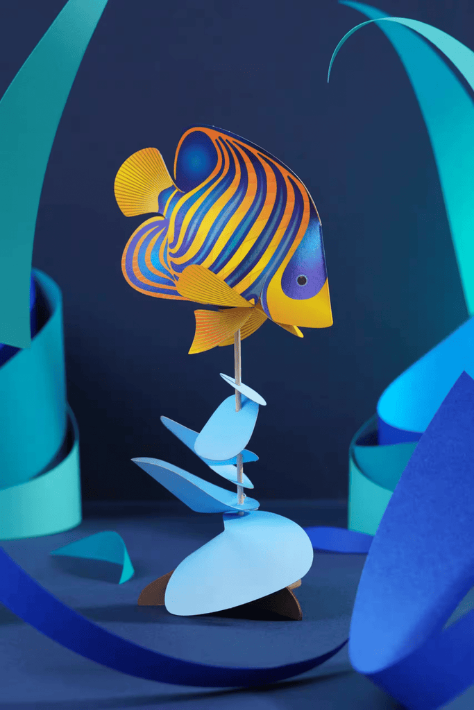 Poisson - ange Royal en Papier - memoiredessiecles