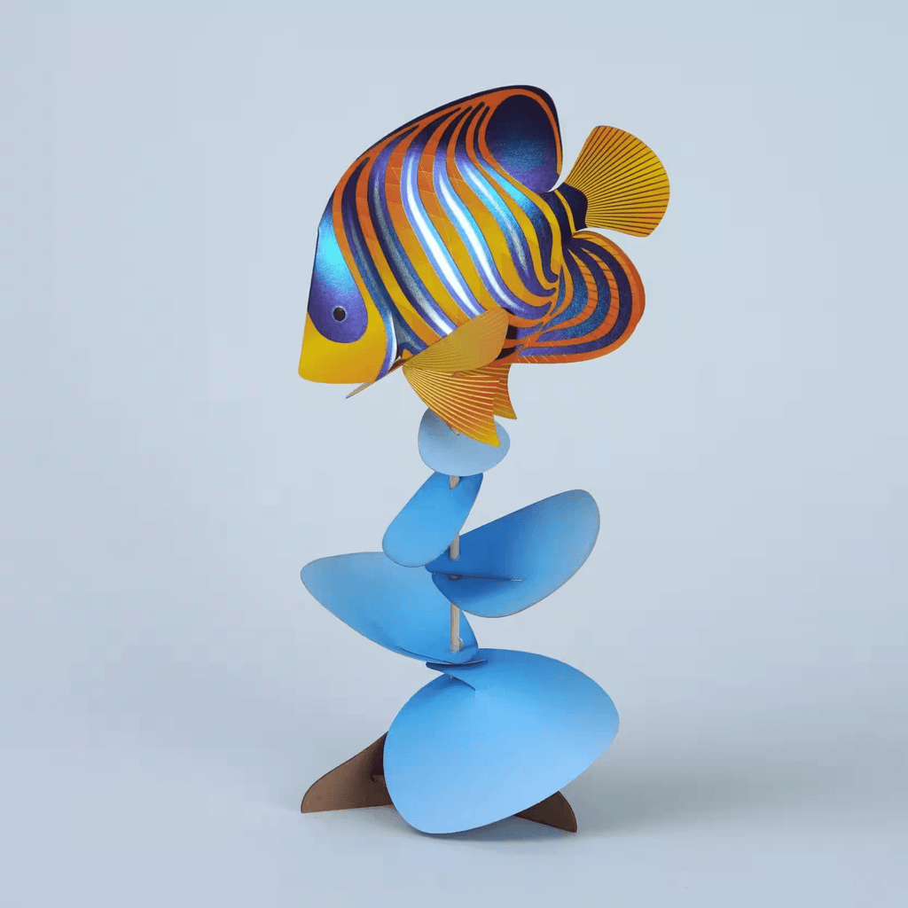 Poisson - ange Royal en Papier - memoiredessiecles