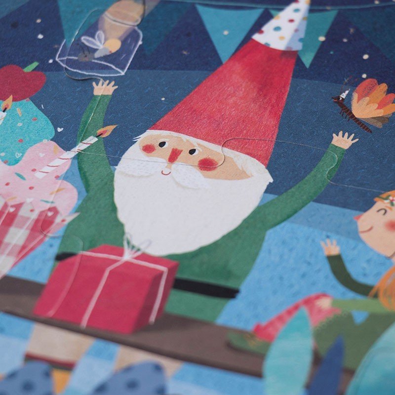 Puzzle Happy birthday Unicorn - memoiredessiecles