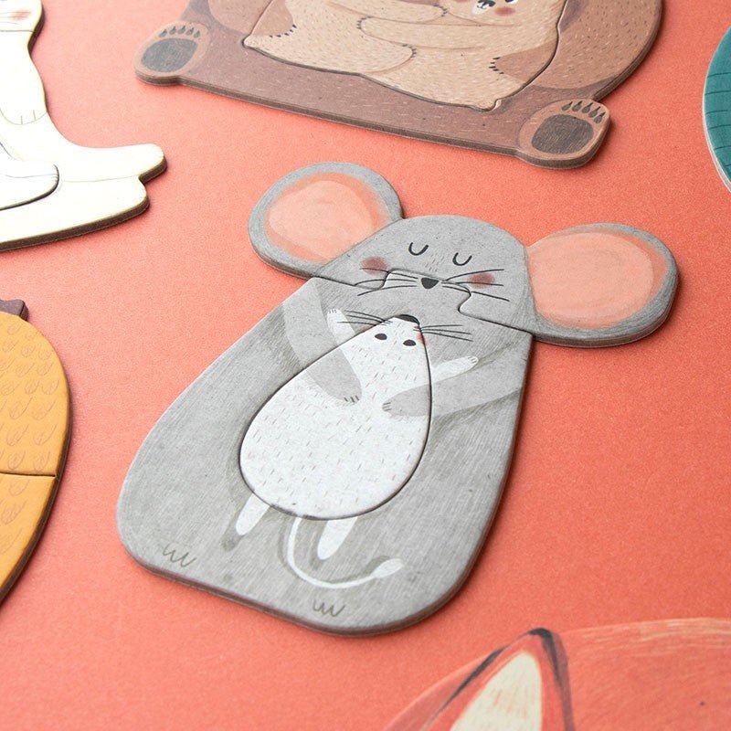 PUZZLE MAMA: 7 puzzles avec pièces à insérer - memoiredessiecles