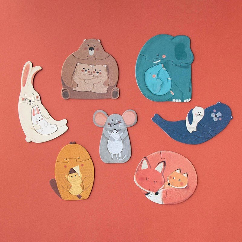 PUZZLE MAMA: 7 puzzles avec pièces à insérer - memoiredessiecles