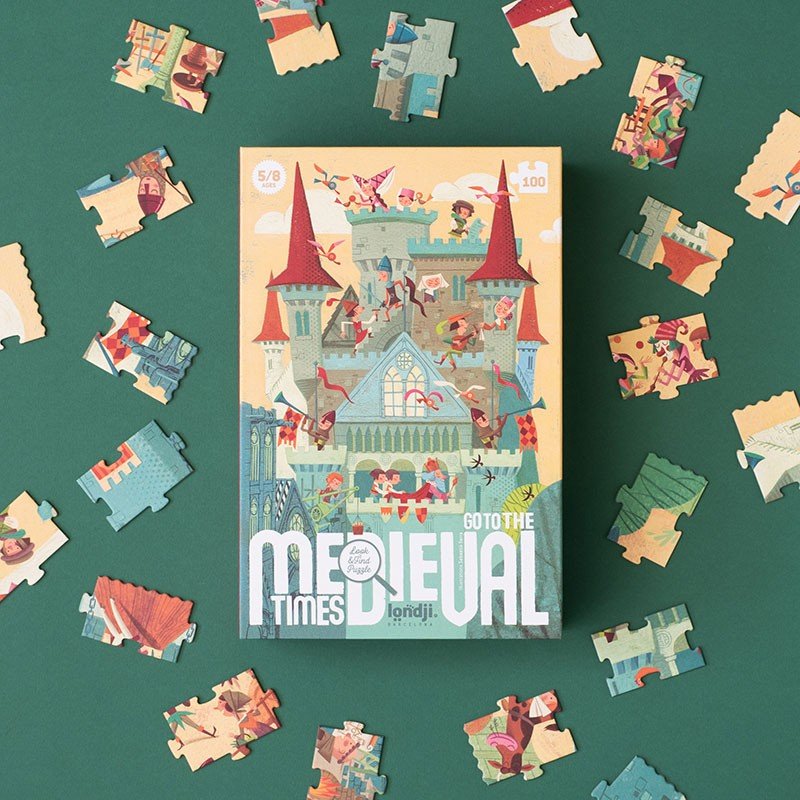 Puzzle special Moyen Âge : Go to the medieval times - memoiredessiecles