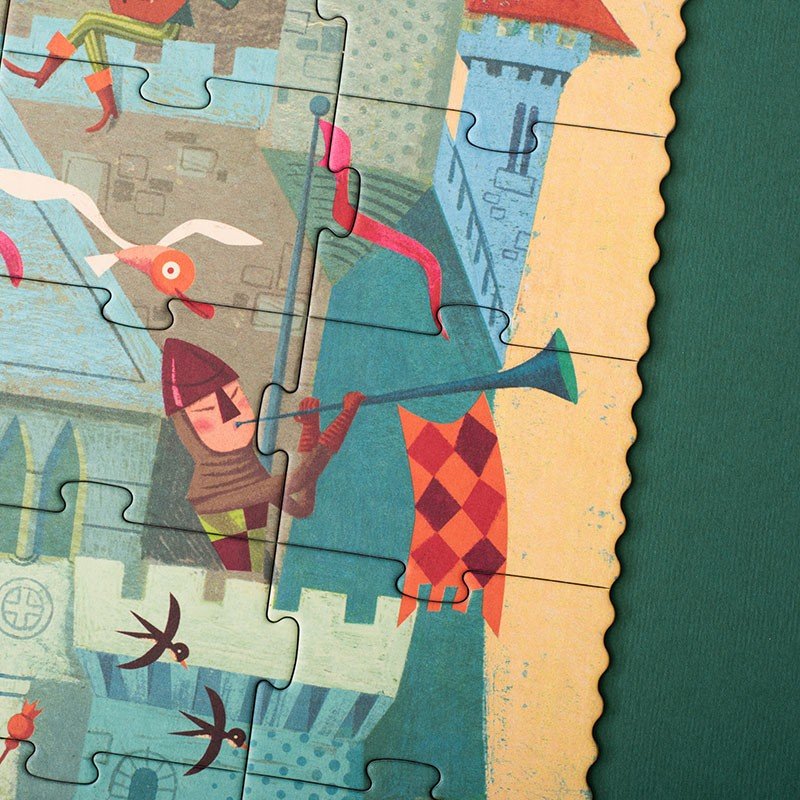 Puzzle special Moyen Âge : Go to the medieval times - memoiredessiecles