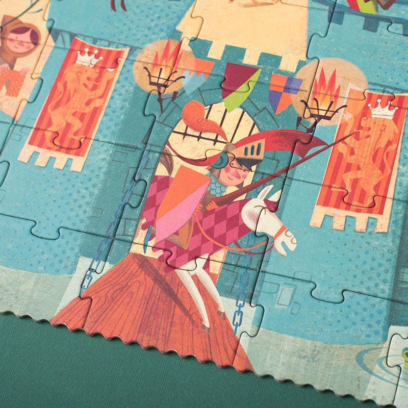 Puzzle special Moyen Âge : Go to the medieval times - memoiredessiecles