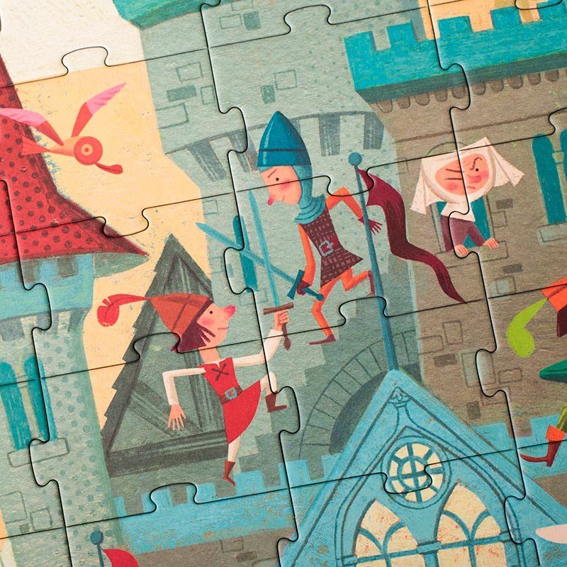 Puzzle special Moyen Âge : Go to the medieval times - memoiredessiecles