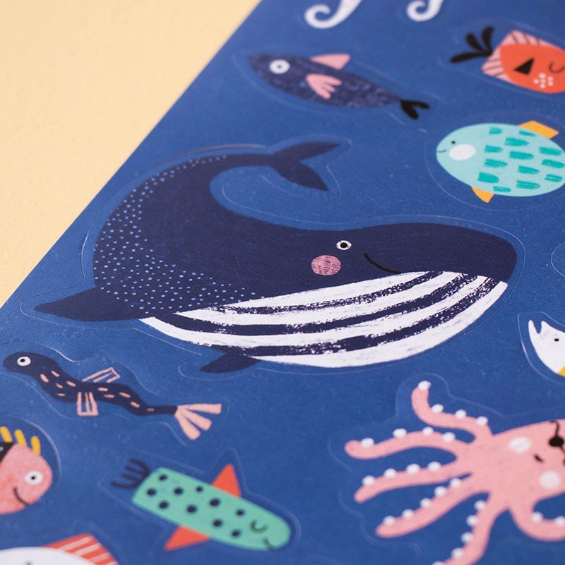 Sea Stickers: 100 stickers sur le thème de la mer - memoiredessiecles