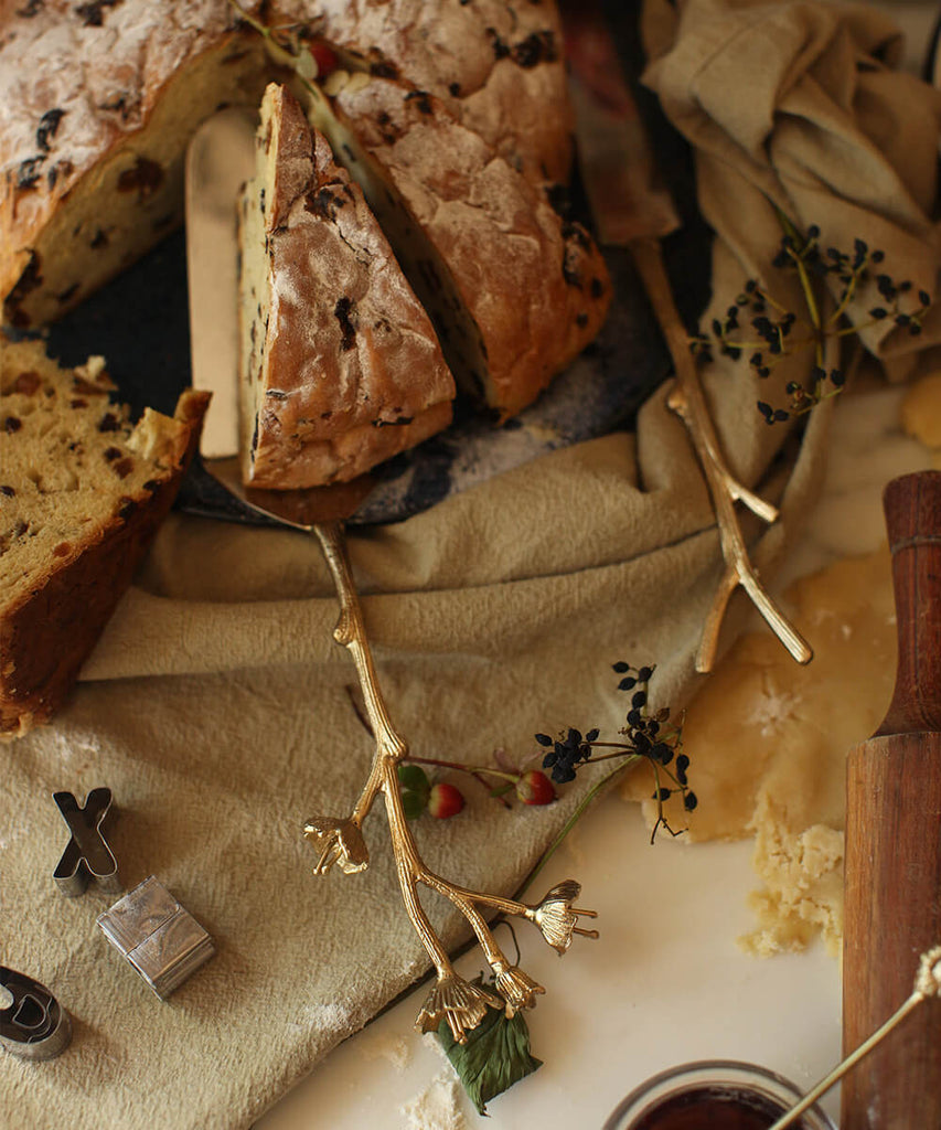 Service à Gâteau Fleur Ava (en coffret cadeau) - memoiredessiecles