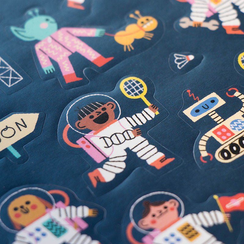 Space: 150 Stickers - memoiredessiecles