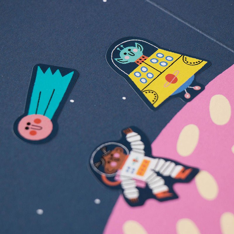Space: 150 Stickers - memoiredessiecles