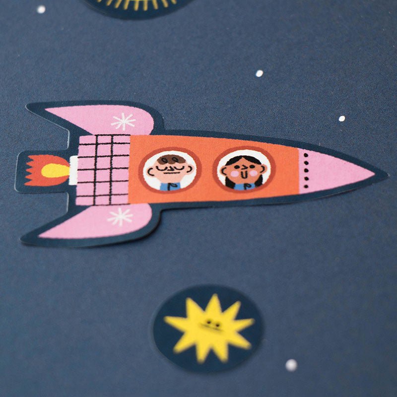 Space: 150 Stickers - memoiredessiecles