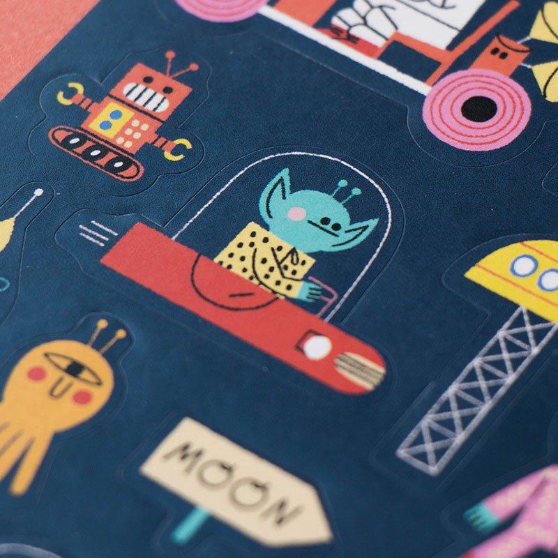 Space: 150 Stickers - memoiredessiecles