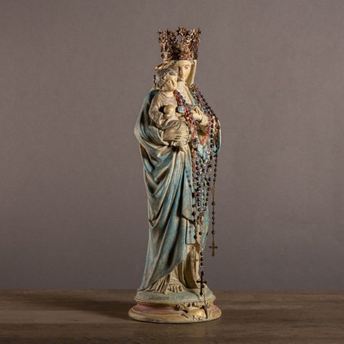 Vierge à L'Enfant couronnée - memoiredessiecles