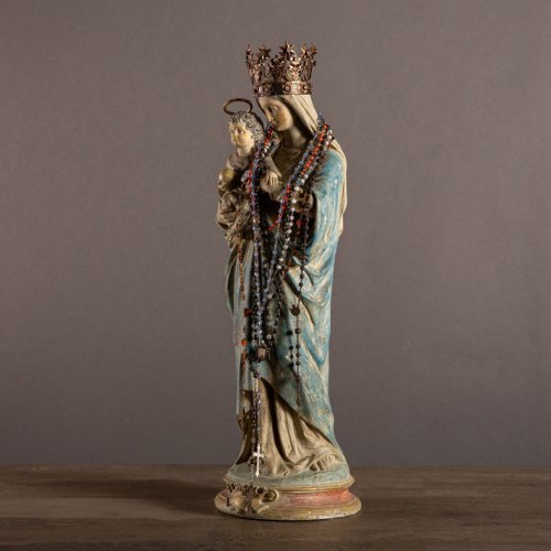 Vierge à L'Enfant couronnée - memoiredessiecles