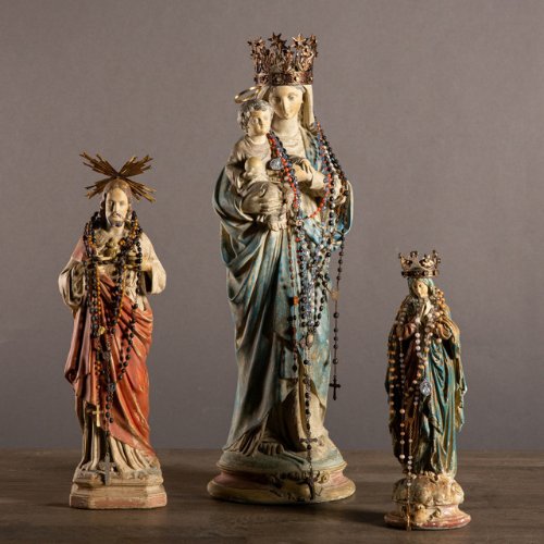 Vierge à L'Enfant couronnée - memoiredessiecles